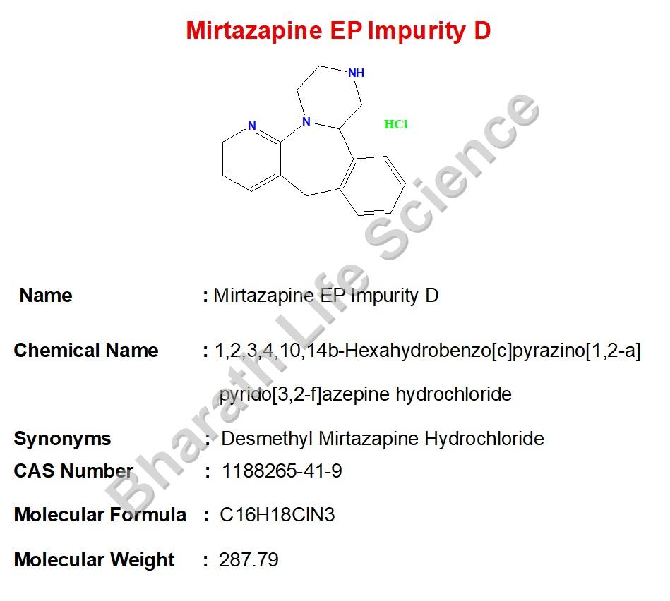 Mirtazapine EP Impurity D